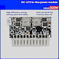 Miniatyrbillede 3 af 5: Højtydende 300W 12V DC5.5X2.5MM Input DC-ATX PSU Pico ATX Switch Mining PSU 24Pin MINI ITX DC ATX P