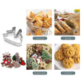 Pikkukuva 2 / 2: 18 kpl Christmas Cookie Cutter Set Xmas Keksileikkurit Mould 8 PCS
