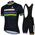 Pikkukuva 1 / 5: SRAM Miesten Pyöräilyvaatteet Kesä Miesten Setit 2023 Mtb Set Urheiluvaatteet Shortsit Univormu Jersey Housut Mies Vaatteet Paita Ruokalappu Pic Color XL