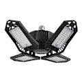 Miniatyrbillede 1 af 5: LED Garage Lys Deformerbar Justerbar Garage Lampe High Bay Lys Til Værksted Q