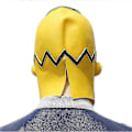 Miniatyrbillede 3 af 5: Simpson Maske Halloween Latex Maske