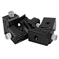Miniatyrbilde 2 av 5: 5 stk Kamera Metall Cold Shoe Hot Shoe Blitsbrakett Festeadapter Med 1/4 Tripod Skrue for Lysstativ Tripod