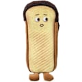 Miniatyrbild 1 av 5: Kreativ Söt Rolig Ansiktssimulering Tema Äkta Mat Toast Varmkorv Bröd Karaktär Mjuk Fylld Yta Kläder Dragkedja Pennfodral - Toast
