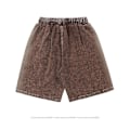 Pikkukuva 2 / 5: Pan -housut Miesten Retro Tide merkki Tee vanhanaikaisia ​​farkkushortseja miehille ja naisille Color M