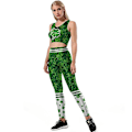 Pikkukuva 2 / 3: Naisten tytöille tarkoitetut urheiluliivit ja leggingsit, jotka tukevat joogaa Tommy Controlilla COLOR 3(TOP) XL