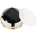 Miniatyrbillede 5 af 5: 3-1/8 tommer (80 mm) Quartz ur isætning/indsats med romertal, Quartz urværk (guld kant)