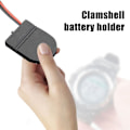 Miniatyrbilde 2 av 5: 5 stk. CR2032 Knappcelle Batterioppbevaringsboks Myntcelleorganisator Med På/Av-bryter