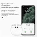 Pikkukuva 4 / 5: Pro6 Bluetooth True Wireless Tws -vastamelunappikuulokkeet, mikrokorvassa - Oranssi