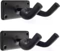 Set med 2 Gitarr Väggkrokar Svart Gitarr Väggkrok Metallhållare för Gitarr Banjo Ukulele