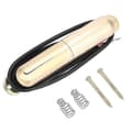 Alnico V Magnet Läppstiftsrör Pickup Elgitarr Single Coil Pickup för Elgitarr (guld)