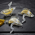 Miniatyrbillede 3 af 5: Manuel citronpresser, citronpresser til presning af citron, akryl manuel citronpresser (5 stk)