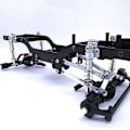 Miniatyrbilde 5 av 5: Metallchassis Trekkstenger Drag Link Fjæring For Mn D90 D91 D96 D99 D99s Mn90 Mn99s 1/12 Rc Bil Upg (haoyi)