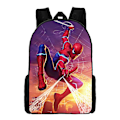 Miniatyrbild 2 av 3: Barnryggsäck Superhjälte Spiderman Skolväska Ryggsäck style 4