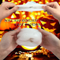 Miniatyrbillede 3 af 5: 3D Kranie Lysform Søjle Halloween Silikone Resin Form Til Aromaterapi Lys Resin Støbning Hjemmelavet Voksfremstilling Polymer Ler DIY Håndværk