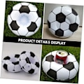 Miniatyrbillede 3 af 5: 4 stk. Kopholder Kopholder Brikker Oppustelig Fodbold Strand Fodbold Pool Drikke Flydere Pvc Oppustelig Fodbold Drikkevare Kopholder Pool Party Dri