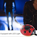 Miniatyrbillede 5 af 5: 130db Høj Decibel Lydalarm Bærbar Nøglering Nødalarm Med LED 65 * 54 * 24.5mm