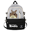 Miniatyrbild 1 av 5: Ghibli Totoro Pojkar Flickor Skolböcker Väskor för tonårsflickor Kawaii College Student Bokväska Ryggsäck Kvinnor Laptop Ryggsäck style 4