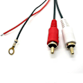 Pikkukuva 5 / 5: Universaali Bluetooth Aux -vastaanotinmoduuli 2 RCA-kaapelisovitin Autoradion stereolaitteen langaton äänitulo M