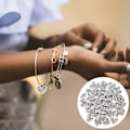 Miniatyrbillede 3 af 3: 60 stk. Legering Hjerte Vinge Form Charm Vedhæng Yndige Vedhæng DIY Smykkevedhæng