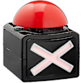 Miniatyrbillede 1 af 5: Buzzer med lyd og LED-lys - Sjov for hele familien - Ideel til spilaftener, quizshows og fester