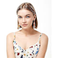 Miniatyrbilde 4 av 5: Heyone Lange Øredobber med Perler og Dusker   u2013 Store Bohemske Native Statement Perleheng Øredobber for Kvinner, Store Boho Statement Håndlagde Perleheng Fri
