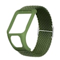 Miniatyrbillede 2 af 3: Kompatibel med TomTom Runner 2/Runner 3/Spark/Adventurer Elastisk Vævet Smart Watch Rem Justerbar Håndledsrem Turquoise