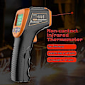 Miniatyrbild 3 av 5: Infraröd Digital Termometer Ir Industriell Lcd Temperaturpistol Laserpyrometer