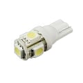 Pikkukuva 3 / 4: 10 kpl W5W 2825 T10 Wedge 5-SMD 5050 Xenon valkoiset LED-polttimot auton valoihin