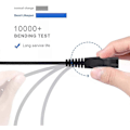 Miniatyrbillede 2 af 5: 8V USB-ladekabel strømledning til Philips til Norelco One blade QP2530 QP2630 HQ850 HQ912 HQ913 HQ914 HQ915 Trimmer Barbermaskine