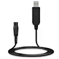Miniatyrbillede 1 af 5: 8V USB-ladekabel strømledning til Philips til Norelco One blade QP2530 QP2630 HQ850 HQ912 HQ913 HQ914 HQ915 Trimmer Barbermaskine