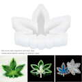 Miniatyrbillede 4 af 4: Askebægerform DIY Krystal Epoxy Ahornblad Form Spejl Overflade Silikone Opbevaringsboks Ornamenter