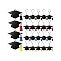 Miniatyrbilde 1 av 5: 24 stk. Hjelm-Smykke Nøkkelring anheng Kvaster Nøkkelring Festgave Klasse av 2023 Graduation