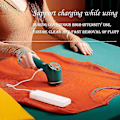 Miniatyrbillede 4 af 5: Genopladelig fnugfjerner, sweater shaver til tøj og møbler adapter eller sweater shaver der fjerner fleece fnug -C