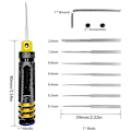 Miniatyrbillede 4 af 4: Model Mejsel Slidstærk Modellerings Scriber Ergonomisk Super Slank Skarp