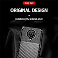Miniatyrbilde 2 av 5: Thunder Series Twill Tekstur Mykt Deksel TPU-deksel Kompatibelt for Nokia G10 / G20 Black