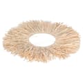 Väggdekoration i raffia - Texturerad, portabel och miljövänlig