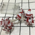 Miniatyrbild 2 av 2: Jul 2m 20 Led String Fairy Lights Garland Dekor Party Xmas Tree Hängande Lampa Inomhus Utomhus Hem Öppen spis Mantel Dekorationer Christmas Snowman