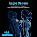 Miniatyrbillede 4 af 5: Smart Sensor Vibration Smart Posture Corrector, Rygstøtte til Børn