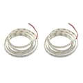 2x 1m 60-3528 Smd Vattentät Led Strip Ljus Dc12v (blå)