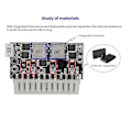 Miniatyrbillede 1 af 5: Højtydende 300W 12V DC5.5X2.5MM Input DC-ATX PSU Pico ATX Switch Mining PSU 24Pin MINI ITX DC ATX P