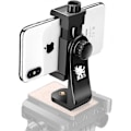 Miniatyrbilde 3 av 5: Zk- iPhone Stativ - Universelt Smarttelefonstativ med 360 Graders Rotasjon for Telefoner - Telefon Stativ Adapter med Justerbar Klemme - Telefontilbehør