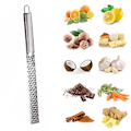 Miniatyrbillede 5 af 5: Rustfri citron ost grøntsags rivejern skræller skærer køkkenredskab gadgets frugt grøntsagshakker (1 stk, sølv)