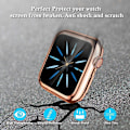 Pikkukuva 4 / 5: Apple Watch -kotelo 40 mm Series 6 Series 5 -sarjalle näytönsuojalla, 3 kpl pehmeää TPU erittäin ohutta suojusta, joka suojaa iWatch Series 4 40m:lle