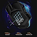 Miniatyrbillede 5 af 5: G502 Ergonomisk Kablet Gaming Optisk Mus Macro 7200dpi Rgb Computer Spil Anti-slip Mus CCB