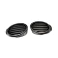 1 Par Svart Bil Frontfanger Tåkelys Lampe Deksel Grill Bezel CP9Z17B814A CP9Z17B814B Passer for Focus 2012 2013 2014