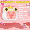 Miniatyrbild 2 av 3: Pop Fidget Toys Handhållet spel Push Bubble Light Up Sensoriska leksaker, Quick Push-spel Sensoriska leksaker Stress relief för barn Pink