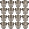 24 Pakke Rustfrit Stål Krydderi Sauce Kopper, Kommerciel Kvalitet Dip Sauce Kopper, Ramekin Krydderi