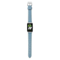 Miniatyrbillede 3 af 4: Kompatibel med Samsung Galaxy Fit3 Ægte Læder Urrem Udskiftning Azure