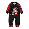 Pikkukuva 1 / 2: Jouluperheen yhteensopivuus Print Kotivaatteet Set Baby 4XL
