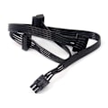 Pikkukuva 2 / 5: 1kpl GPU PCI 6pin Uros 1-3 SATA SSD Virtajohto Cx850m Cx750m Cx600m Cx500m Cx430m Modulaariseen